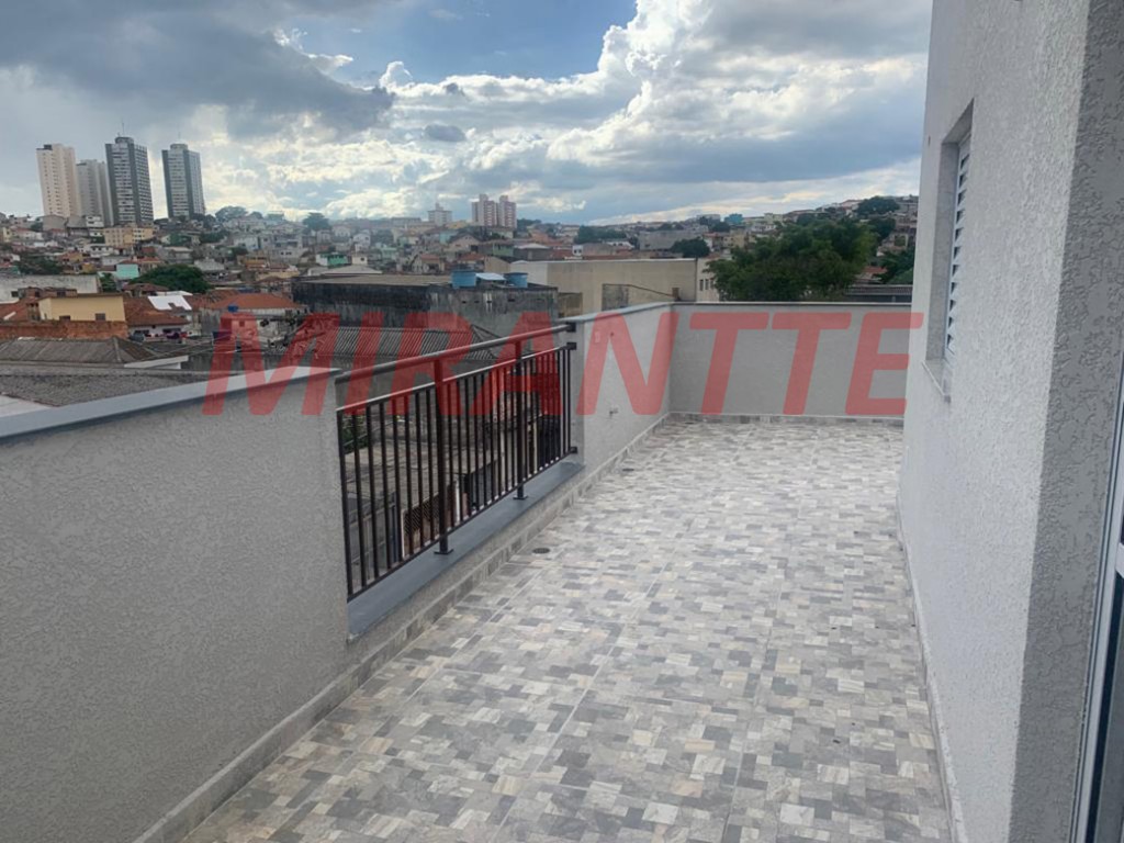Cobertura de 46.2m² com 2 quartos em Parque Peruche