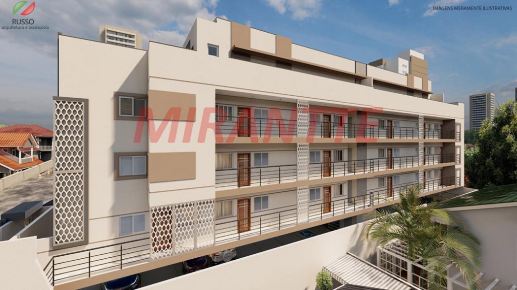 Apartamento de 40m² com 2 quartos em Santana