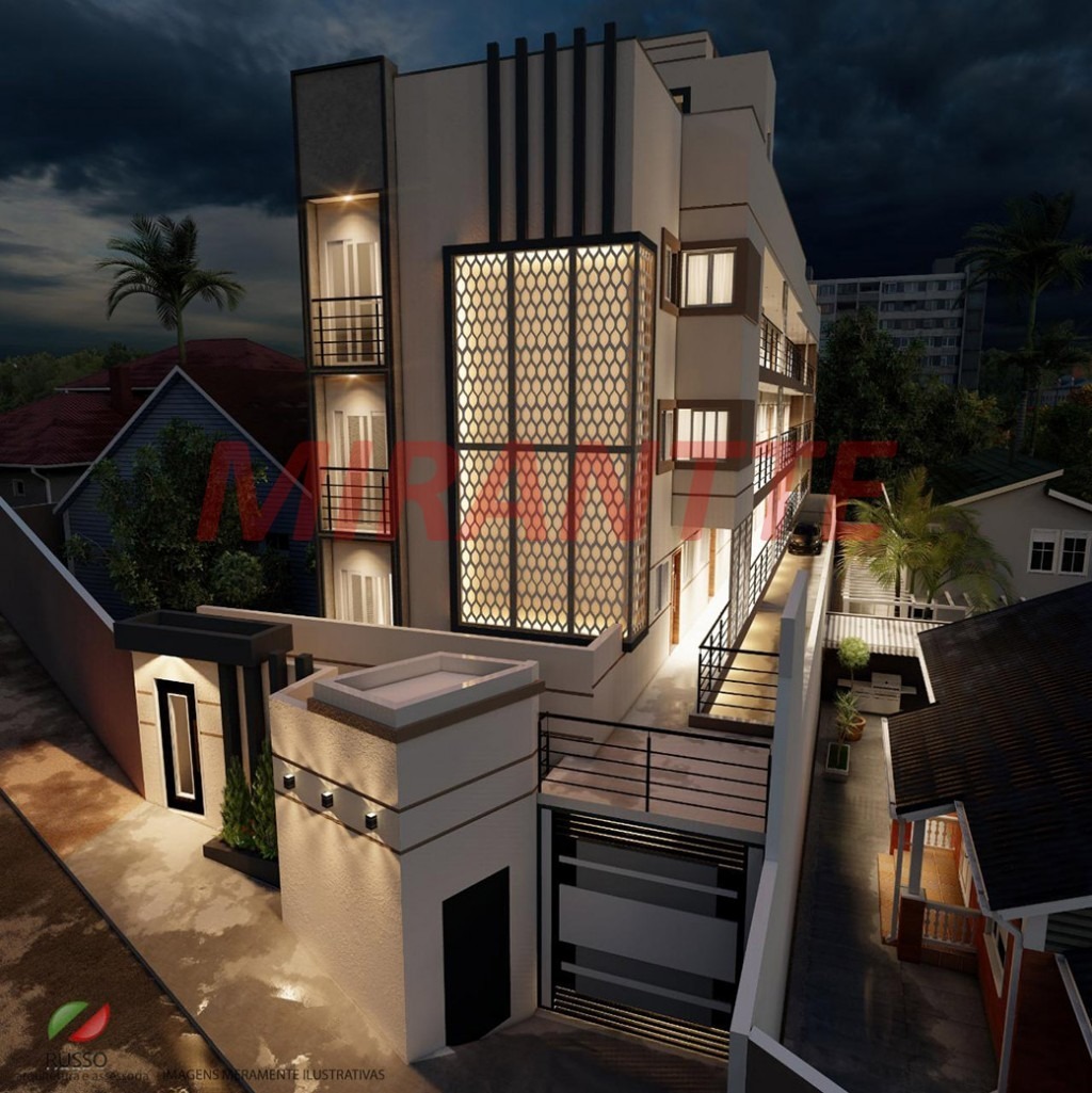 Apartamento de 44m² com 2 quartos em Santana