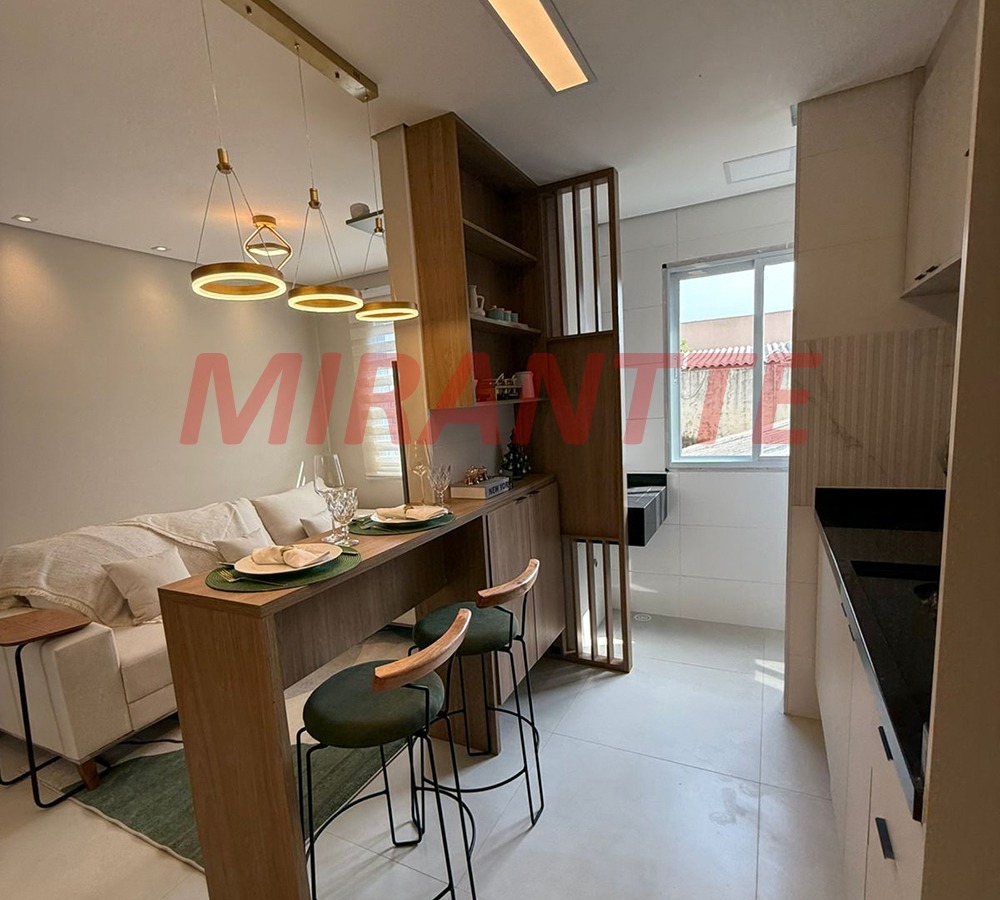 Apartamento de 36m² com 2 quartos em Tucuruvi
