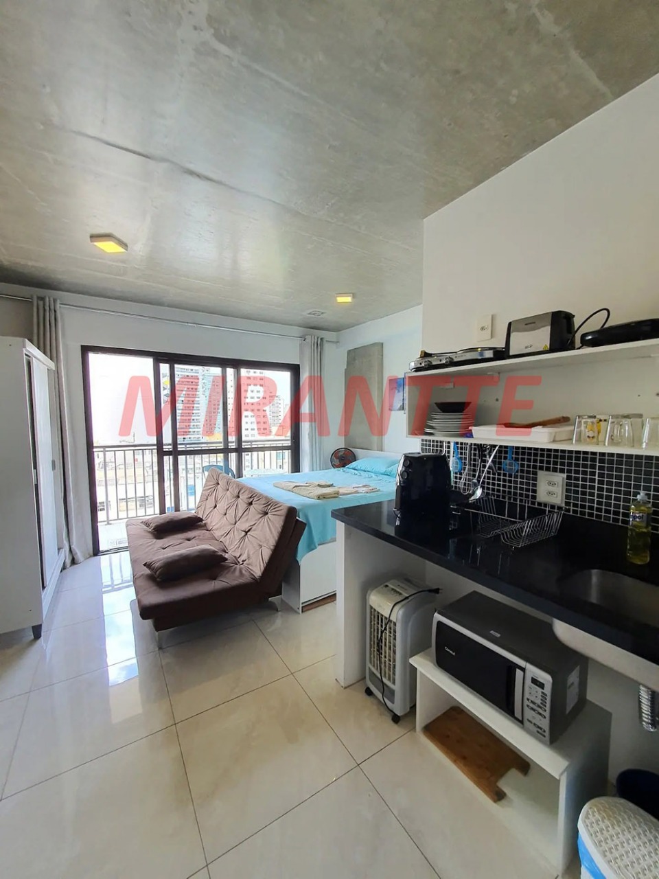 Studio de 30m² com 1 quartos em República