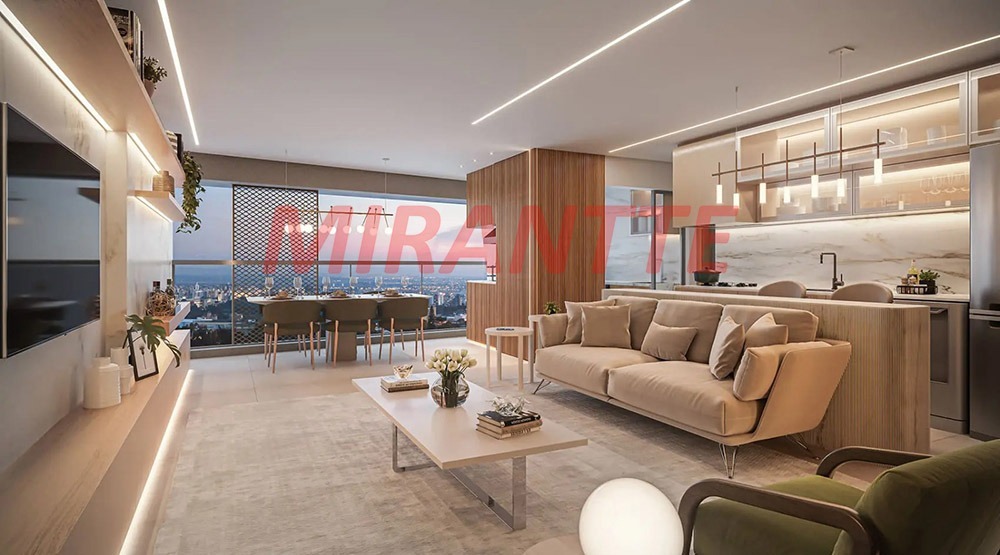 Apartamento de 121.79m² com 3 quartos em Moema