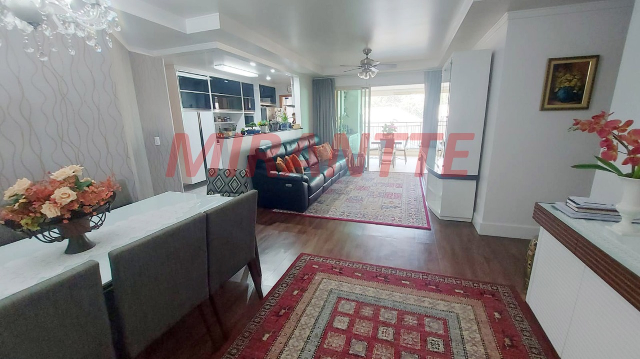Apartamento de 123m² com 3 quartos em Santana