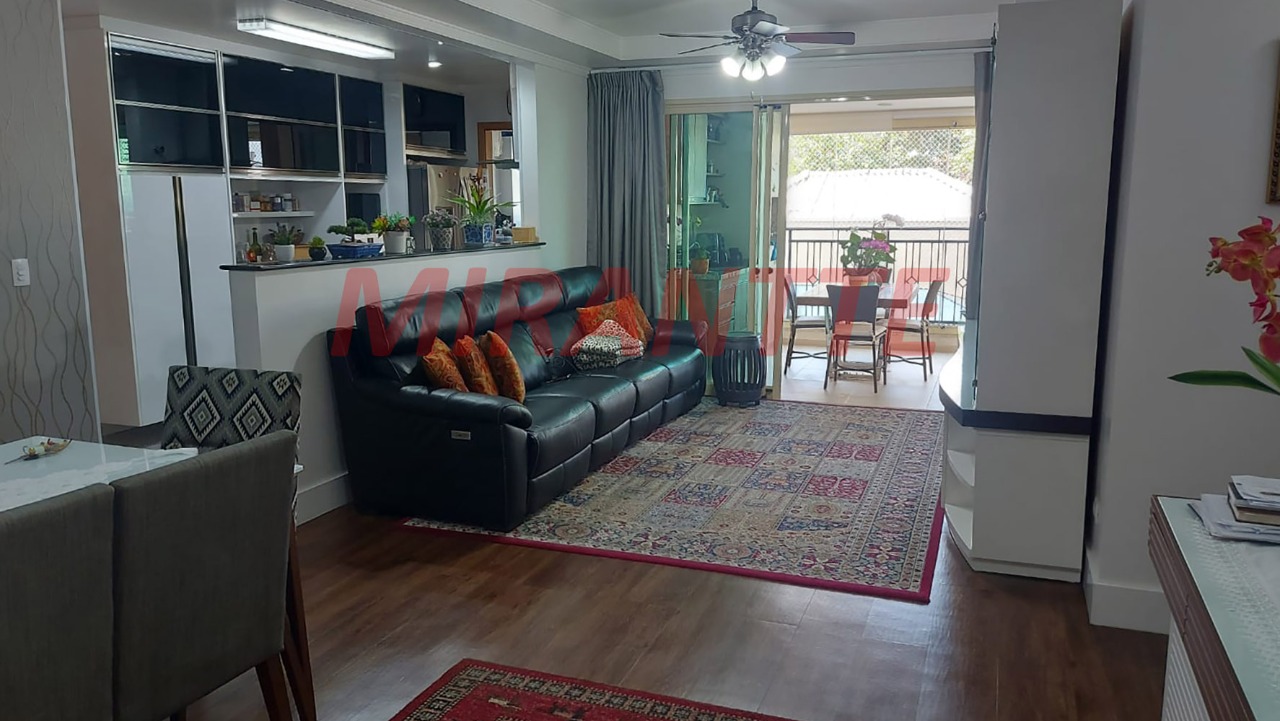 Apartamento de 123m² com 3 quartos em Santana