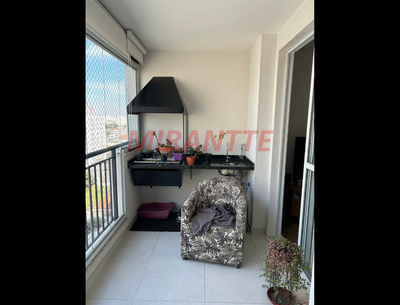 Apartamento de 63m² com 2 quartos em Vila Mazzei