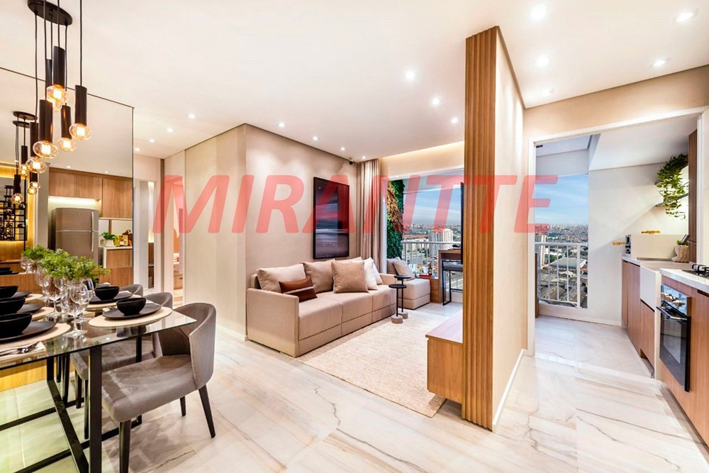 Apartamento de 55m² com 2 quartos em Vila Itapegica