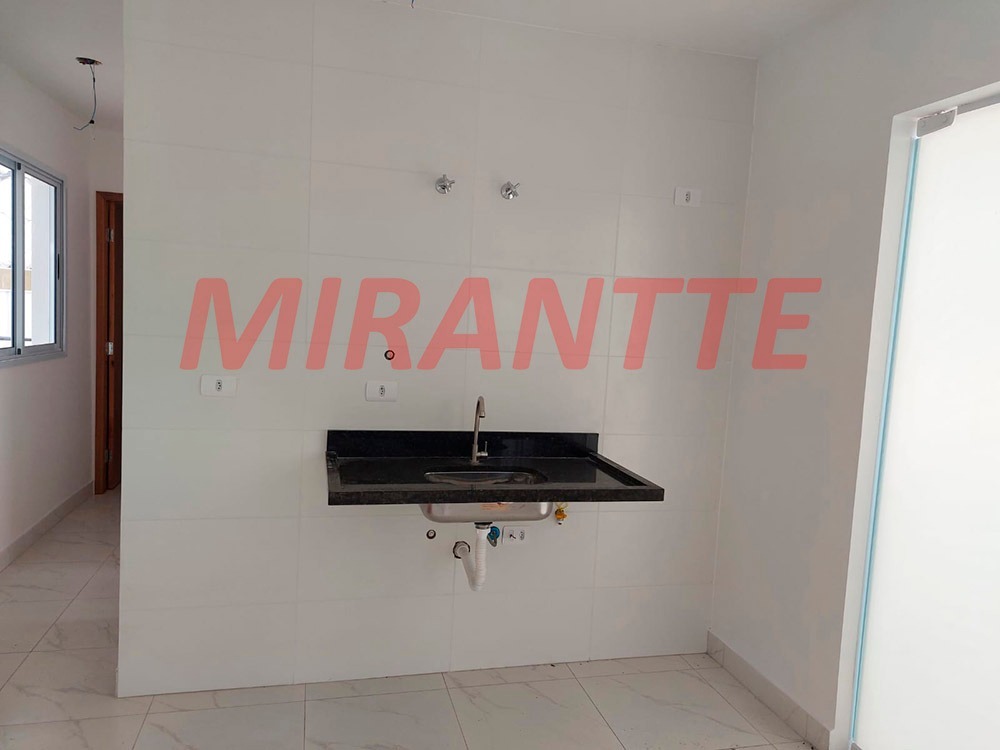 Apartamento de 42.8m² com 2 quartos em Vila Mazzei