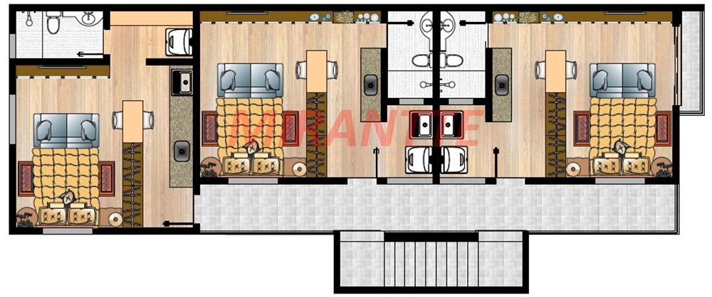 Studio de 26m² com 1 quartos em Vila Cruz Das Almas