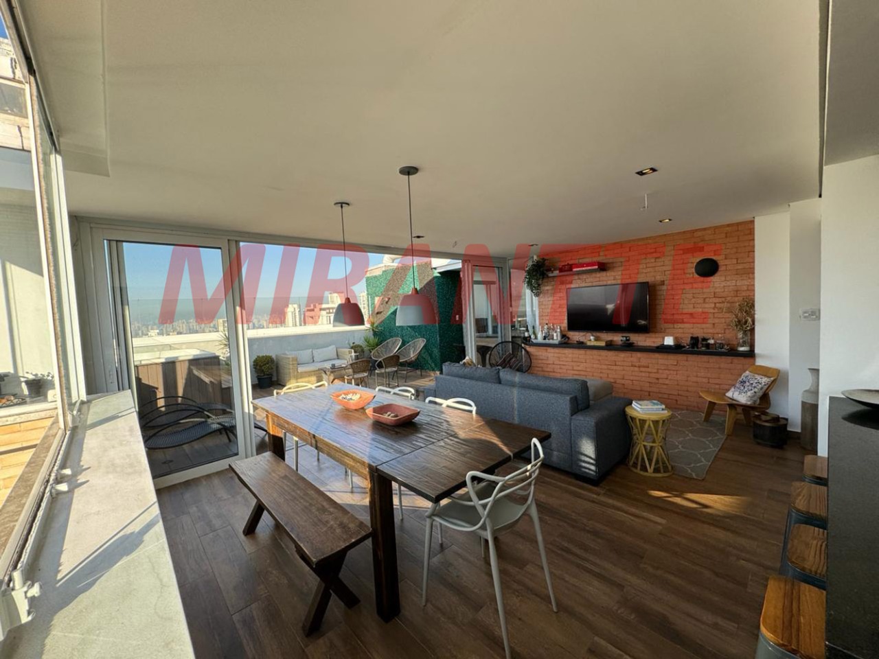 Cobertura de 130m² com 3 quartos em Santana