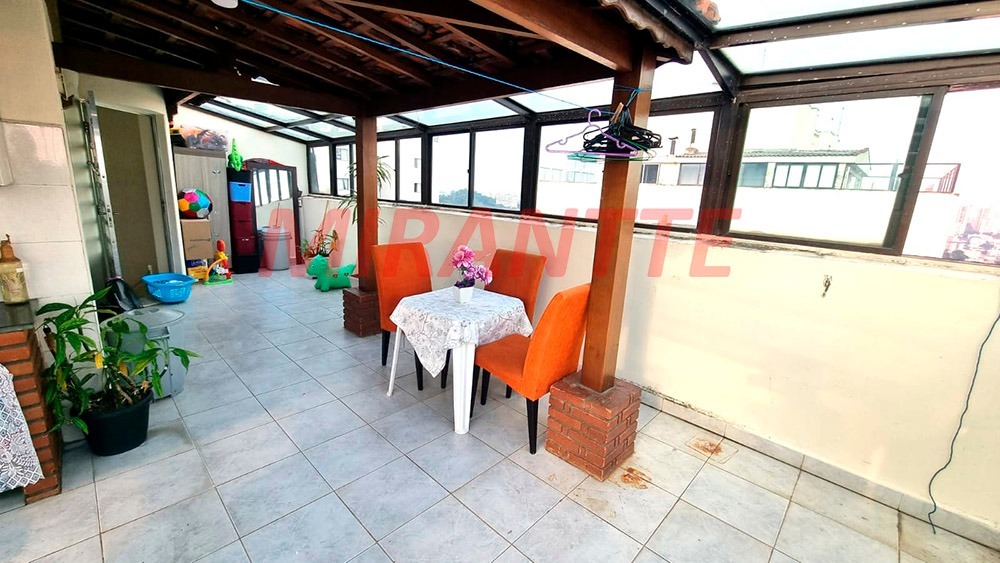 Cobertura de 150m² com 3 quartos em Mandaqui
