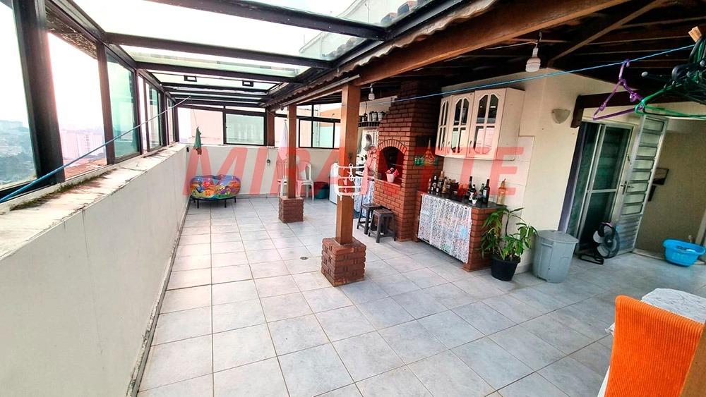 Cobertura de 150m² com 3 quartos em Mandaqui