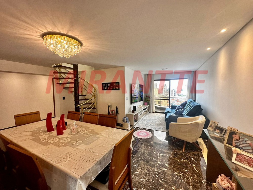 Cobertura com 3 quartos em Santana