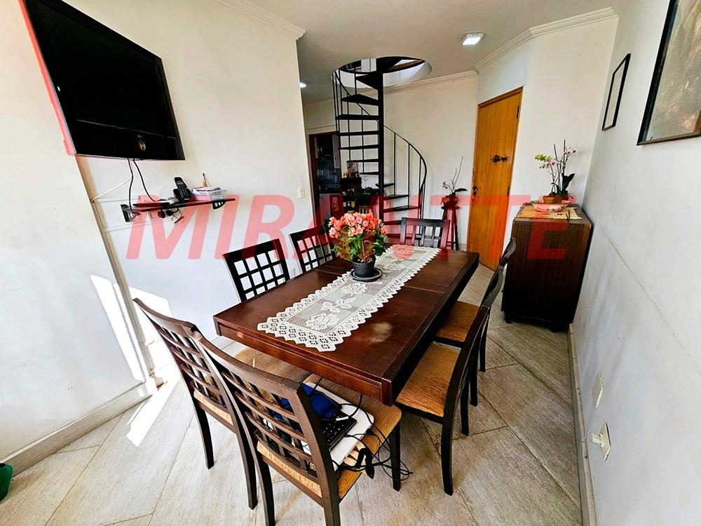 Cobertura de 124m² com 3 quartos em Parada Inglesa