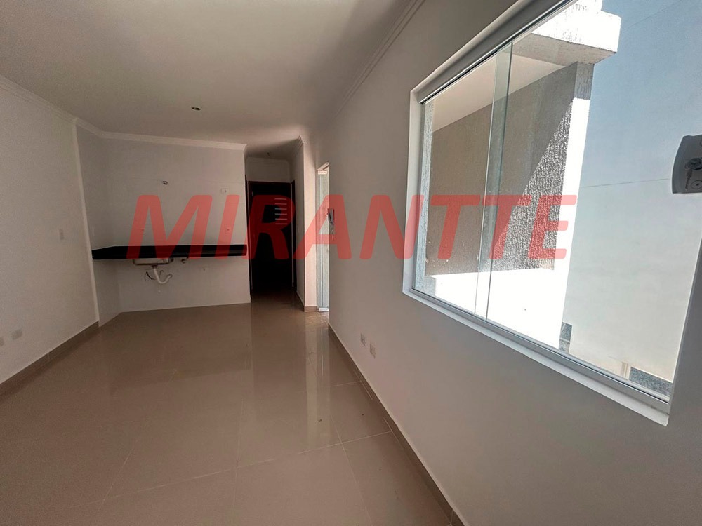 Apartamento de 43.31m² com 2 quartos em Vila Mazzei