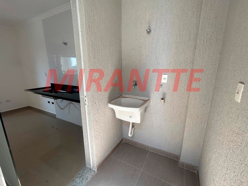 Apartamento de 39.91m² com 2 quartos em Vila Mazzei