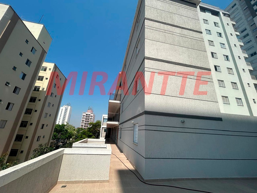 Apartamento de 39.91m² com 2 quartos em Vila Mazzei