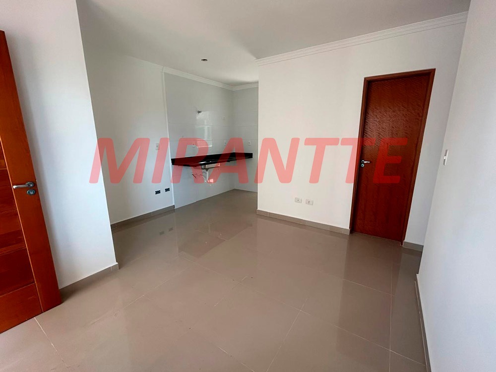 Apartamento de 39.91m² com 2 quartos em Vila Mazzei