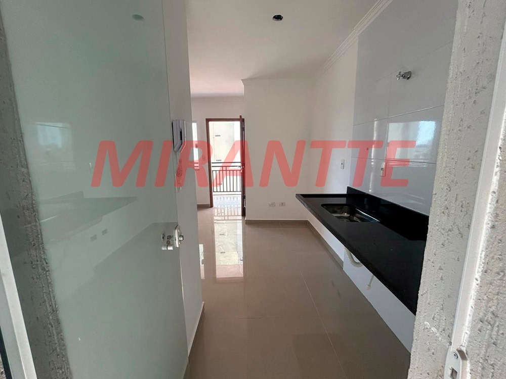 Apartamento de 39.91m² com 2 quartos em Vila Mazzei