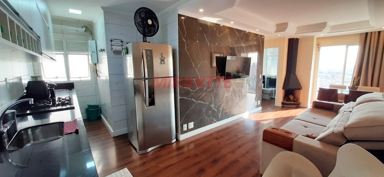 Apartamento de 84m² com 2 quartos em Parque Mandaqui