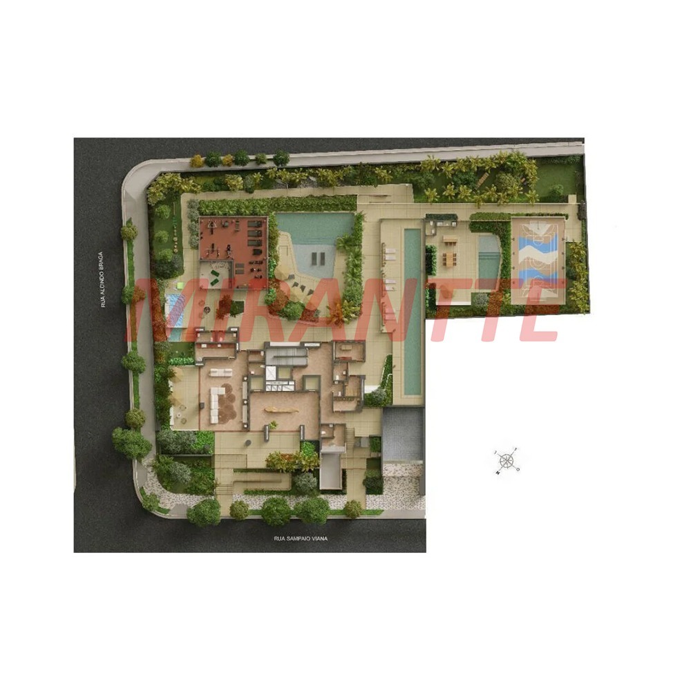 Apartamento de 183m² com 3 quartos em Paraíso