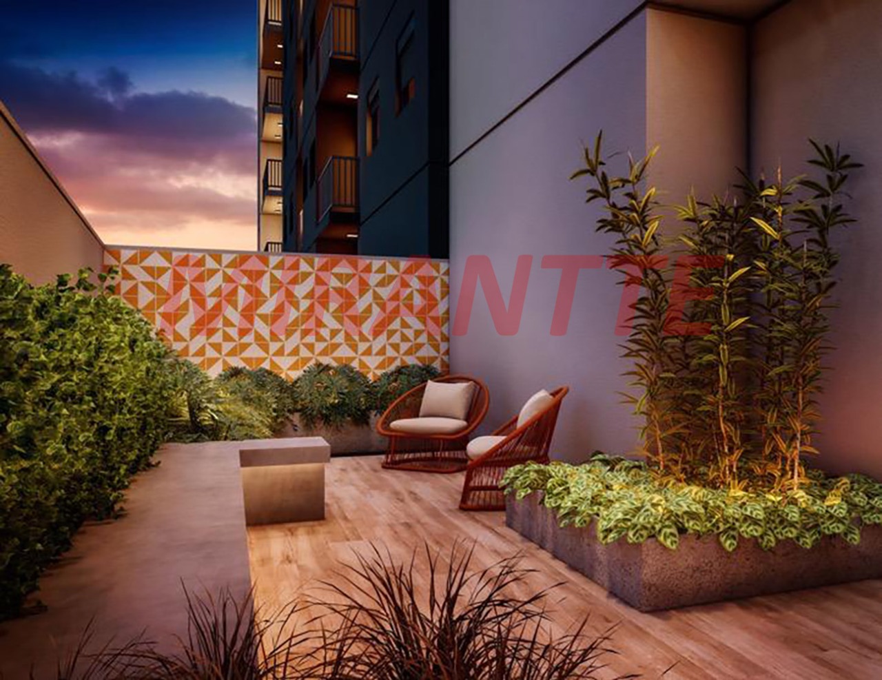 Apartamento de 43.6m² com 2 quartos em Vila Gustavo