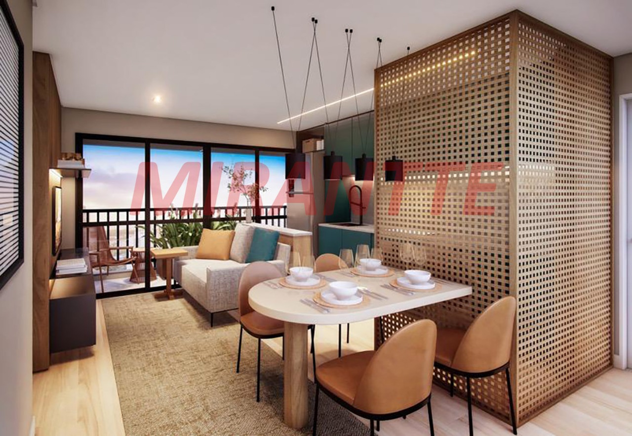 Apartamento de 43.6m² com 2 quartos em Vila Gustavo