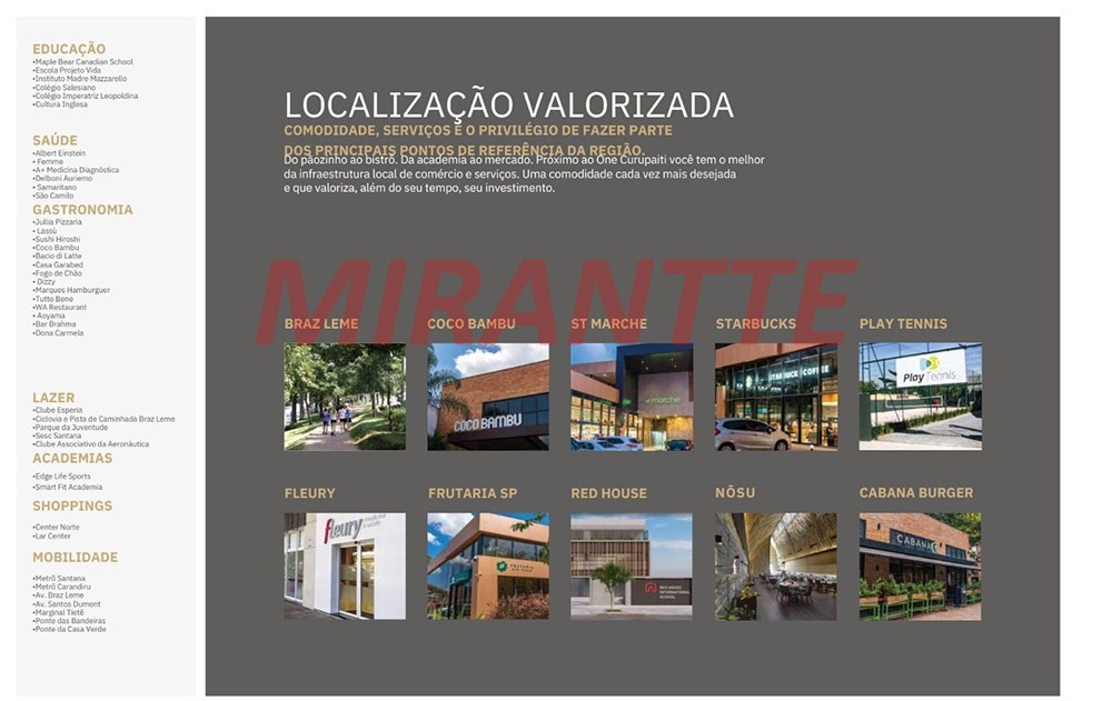 Apartamento de 78m² com 2 quartos em Santana