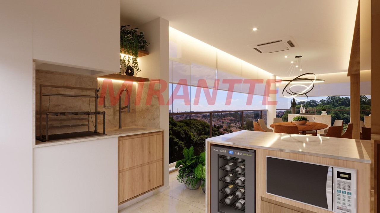 Apartamento de 167.36m² com 3 quartos em Jardim Leonor Mendes De Barros