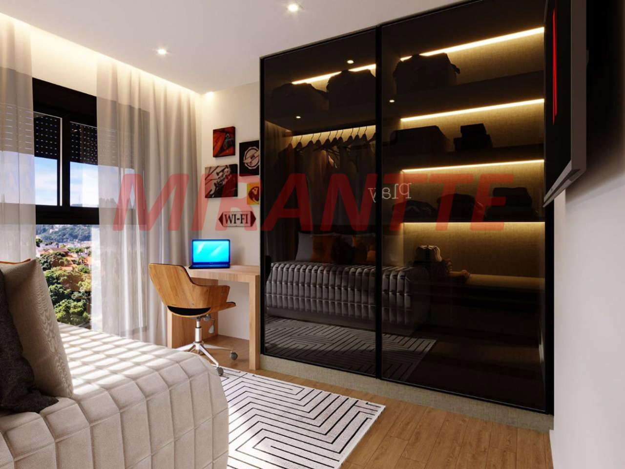 Apartamento de 167.36m² com 3 quartos em Jardim Leonor Mendes De Barros