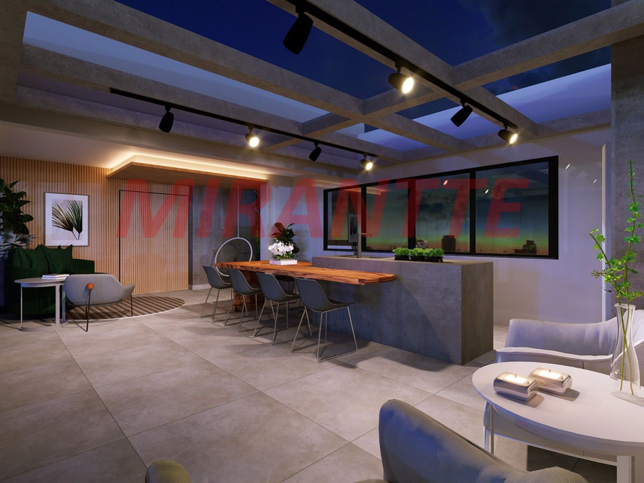 Apartamento de 167.36m² com 3 quartos em Jardim Leonor Mendes De Barros