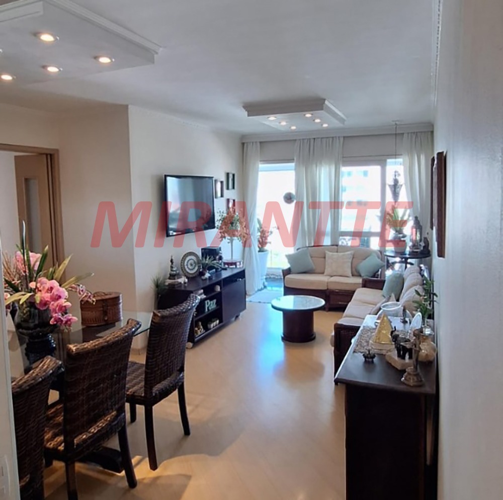 Apartamento de 90m² com 3 quartos em Santana