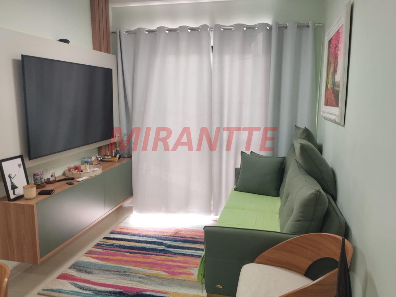 Apartamento de 60m² com 2 quartos em Parque Peruche