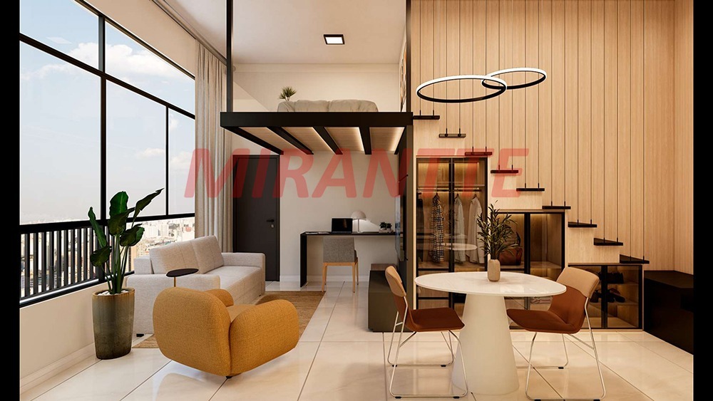 Apartamento de 29.3m² com 1 quartos em Vila Mazzei