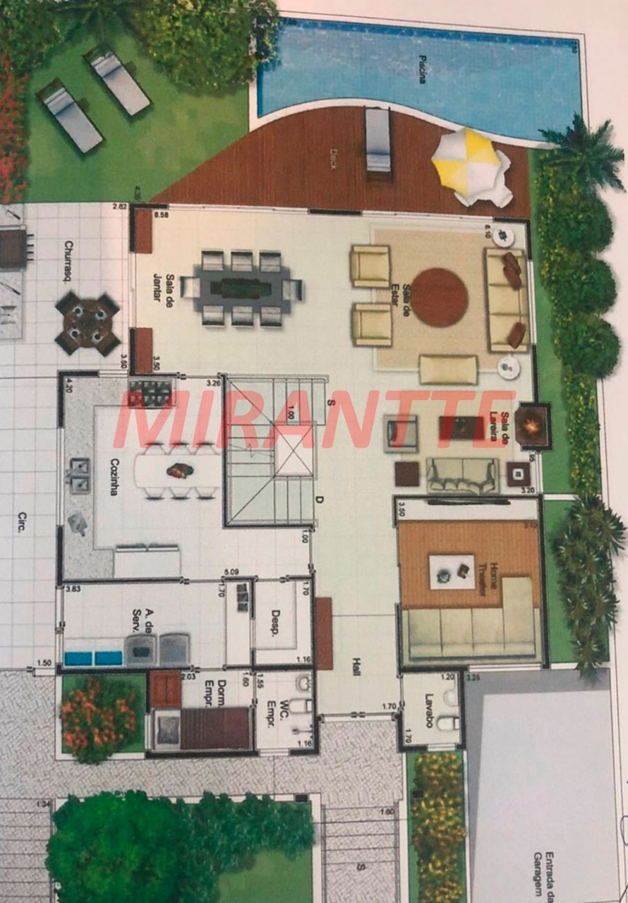 Cond. fechado de 400m² com 4 quartos em Barro Branco (Zona Norte)