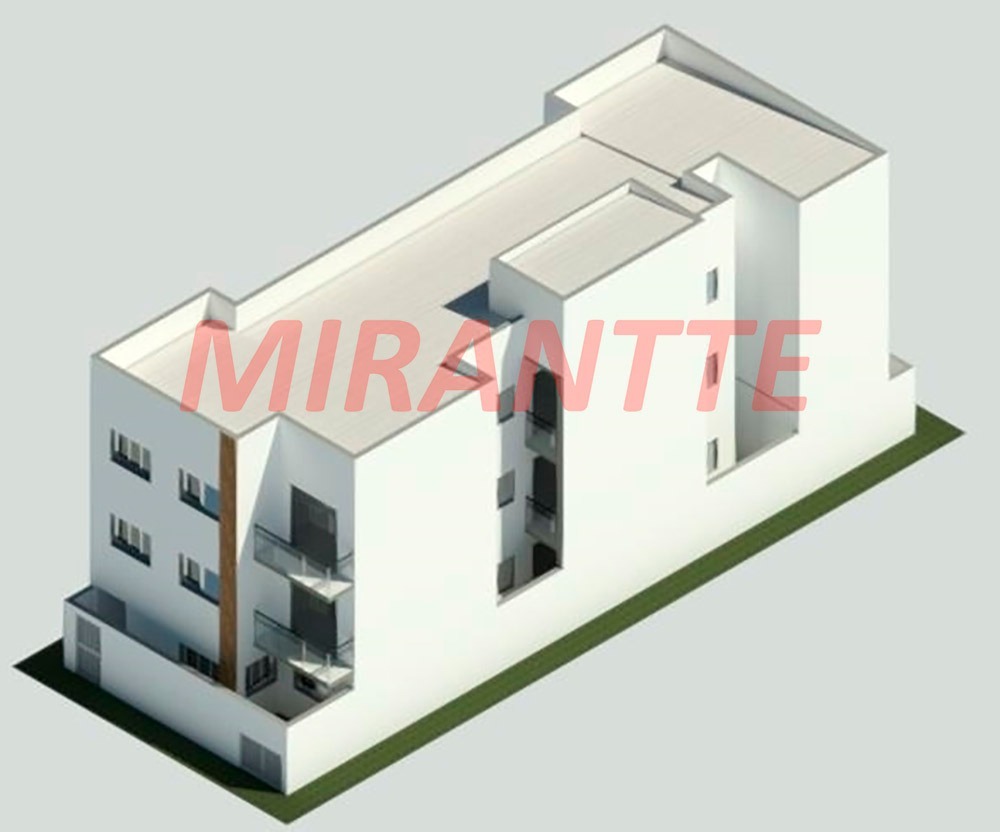 Apartamento de 35.85m² com 2 quartos em Jaçana