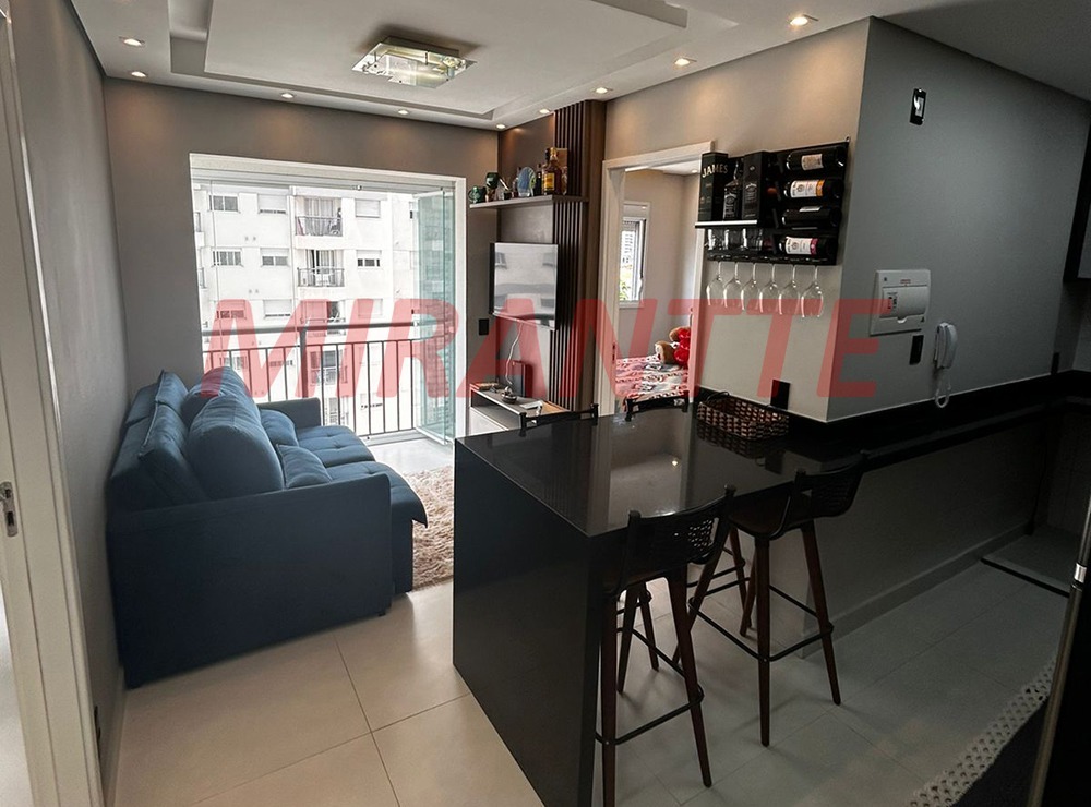 Apartamento de 38m² com 2 quartos em Jd Anália Franco
