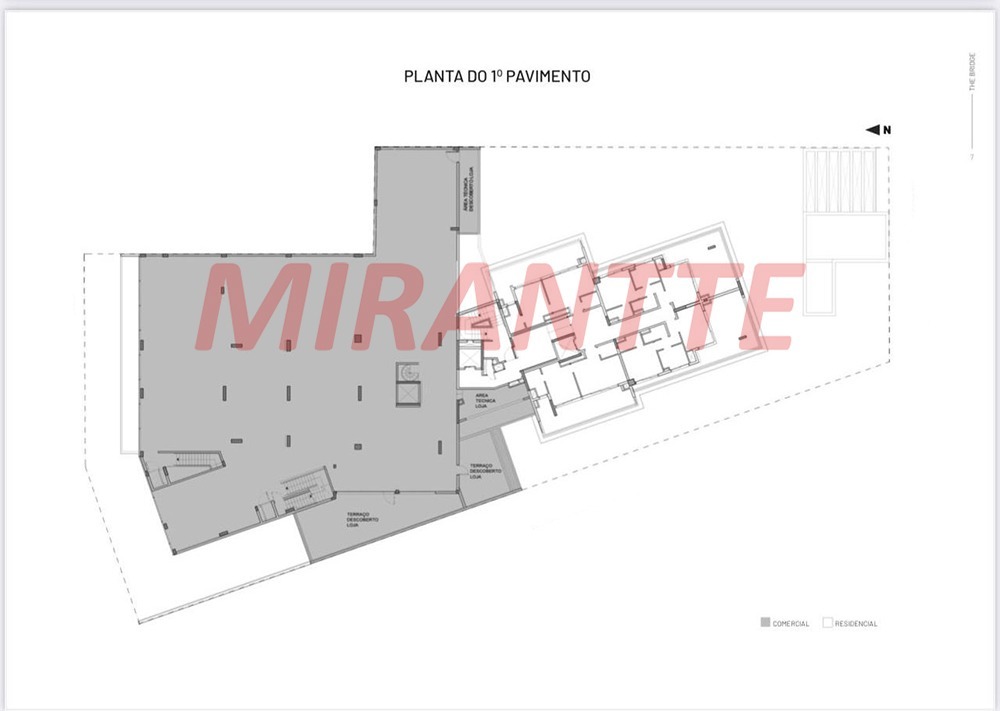 Comercial de 1711m² em Santana