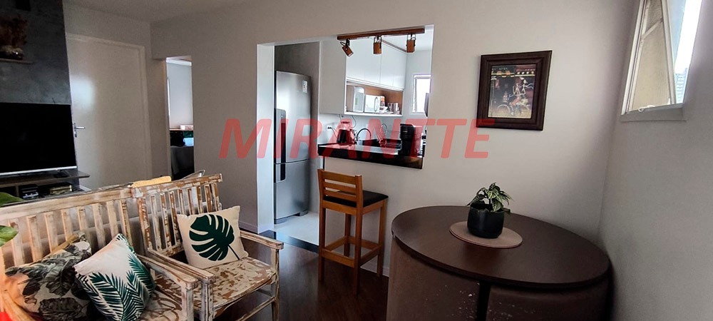 Apartamento de 50m² com 2 quartos em Santana
