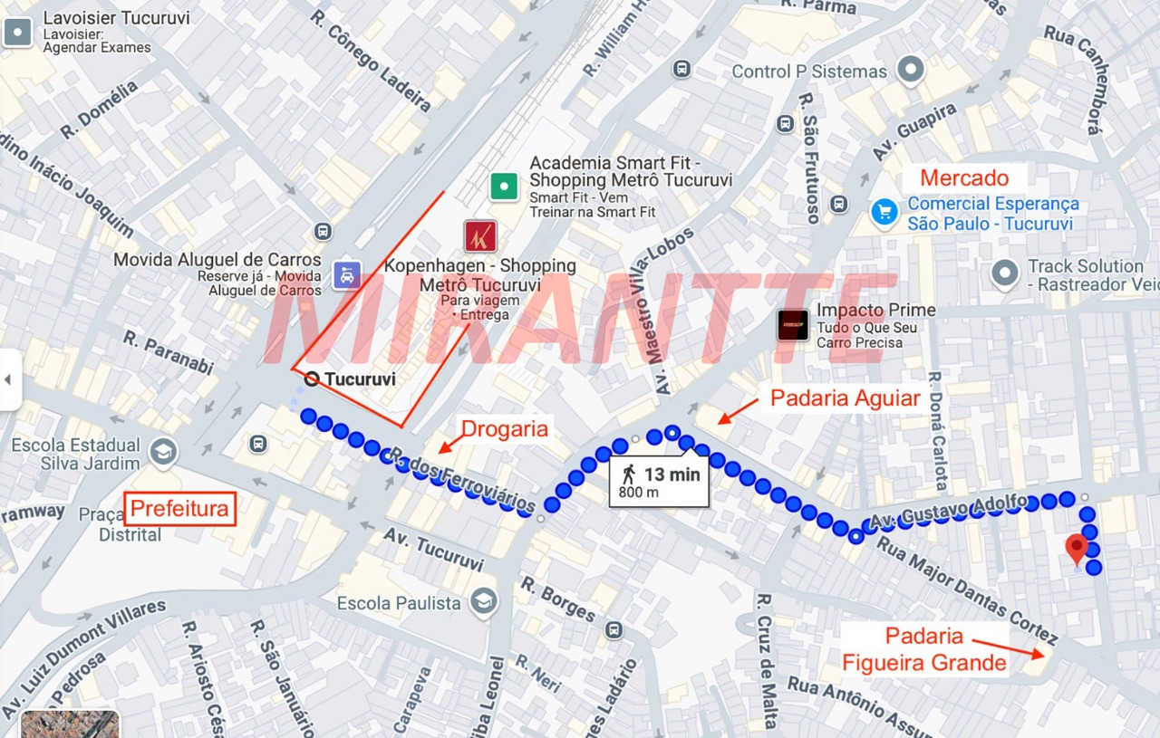 Apartamento de 40.47m² com 2 quartos em Tucuruvi