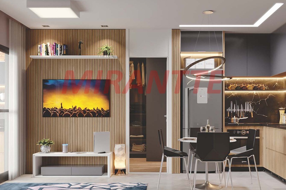 Apartamento de 38m² com 1 quartos em Santana