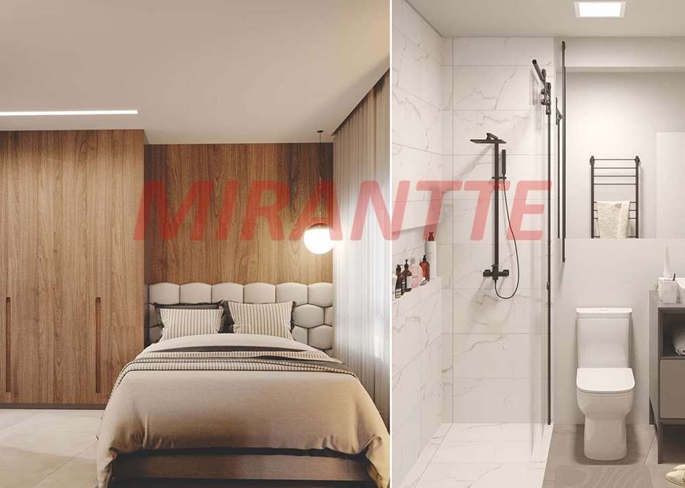 Apartamento de 38m² com 1 quartos em Santana