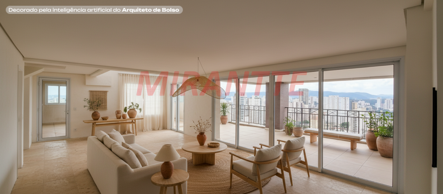 Cobertura de 340m² com 4 quartos em Santa Teresinha