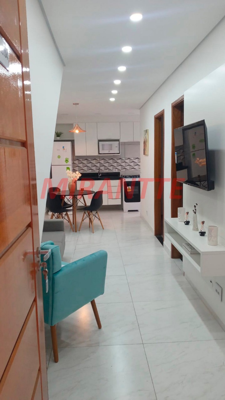 Apartamento de 39.33m² com 2 quartos em Vila Nova Mazzei
