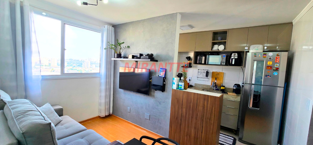 Apartamento de 49m² com 2 quartos em Jardim Iris