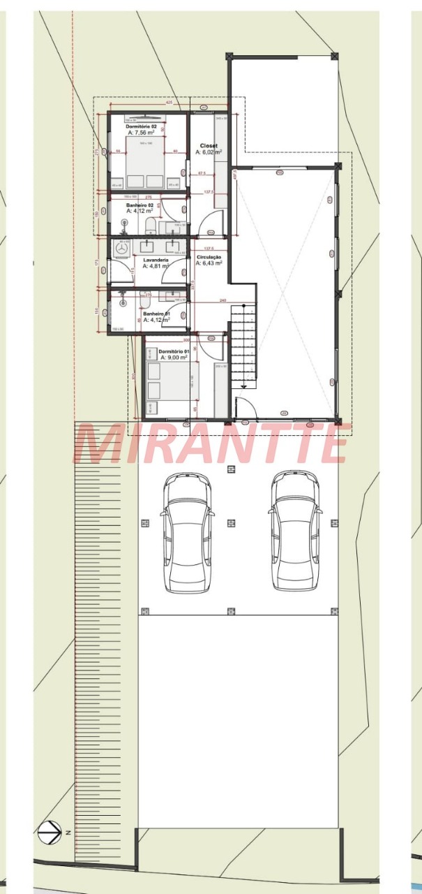Terreno de 0m² em Caraguata