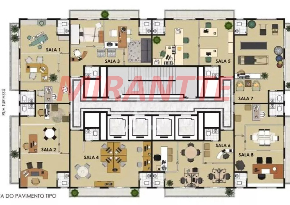 Comercial de 45m² em Perdizes