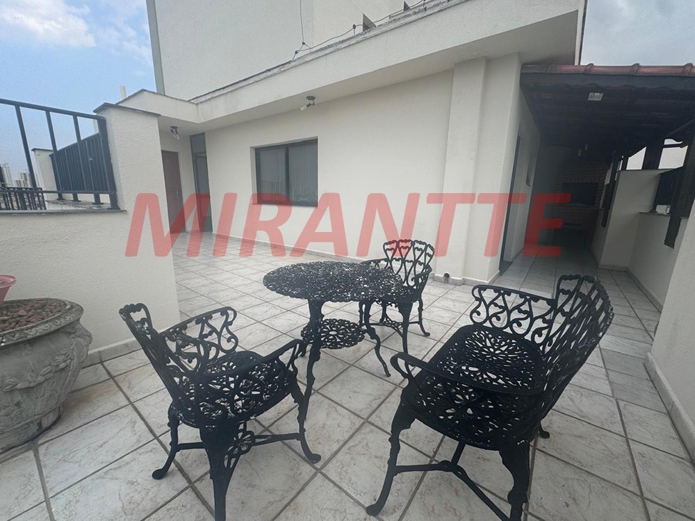 Cobertura de 188m² com 3 quartos em Mandaqui