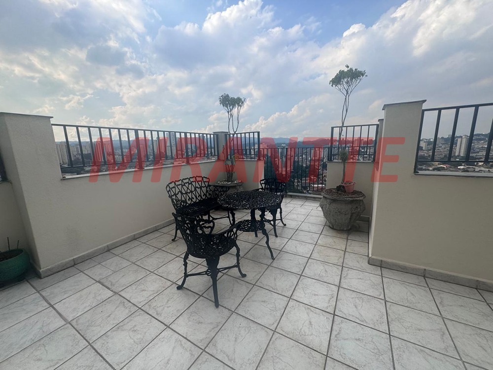 Cobertura de 188m² com 3 quartos em Mandaqui