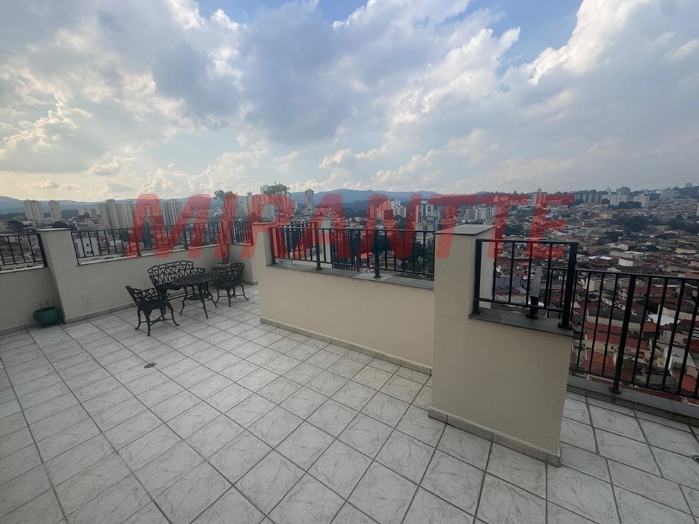 Cobertura de 188m² com 3 quartos em Mandaqui