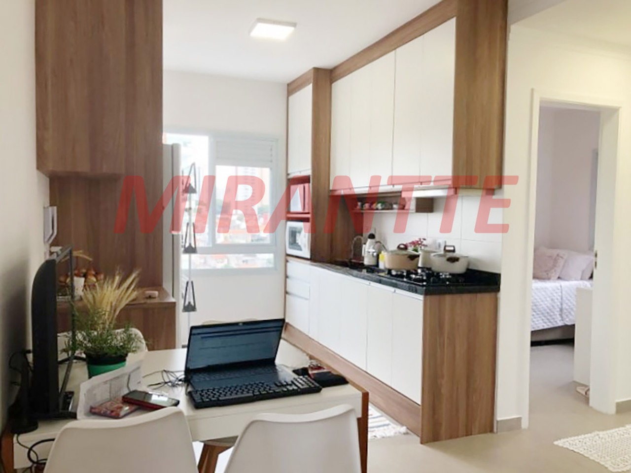 Apartamento de 39.18m² com 2 quartos em Chora Menino